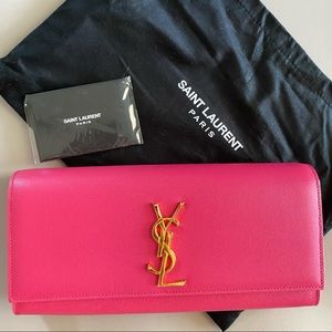 Saint Laurent Monogram Kate Clutch